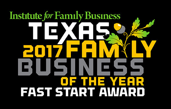 2017 Texas Family Business Award — FAST START AWARD